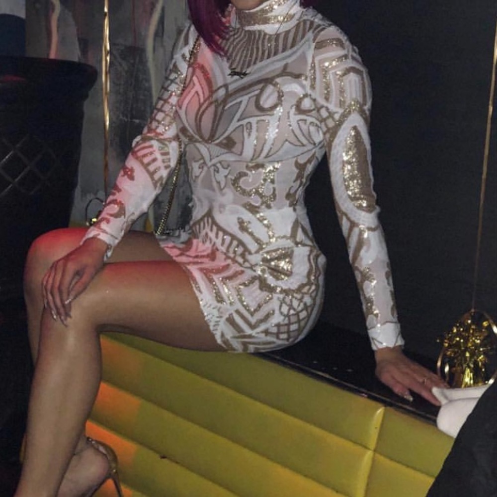 New Years Sequin Dress
